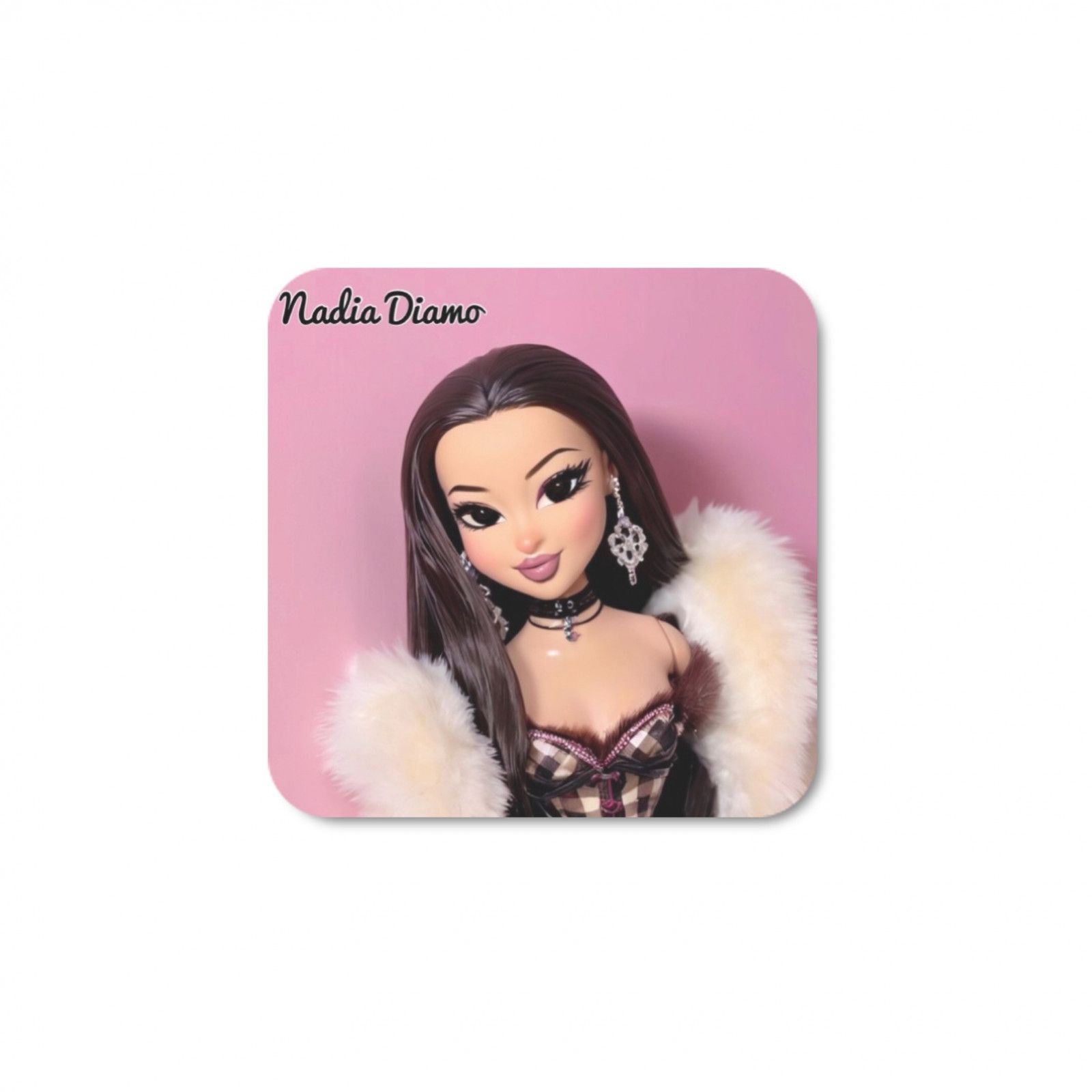 AI Bratz Print Fridge Magnet