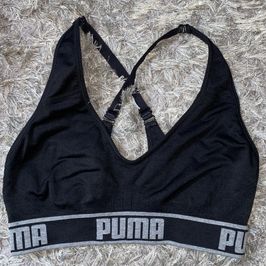 Black Puma Workout Sports Bra