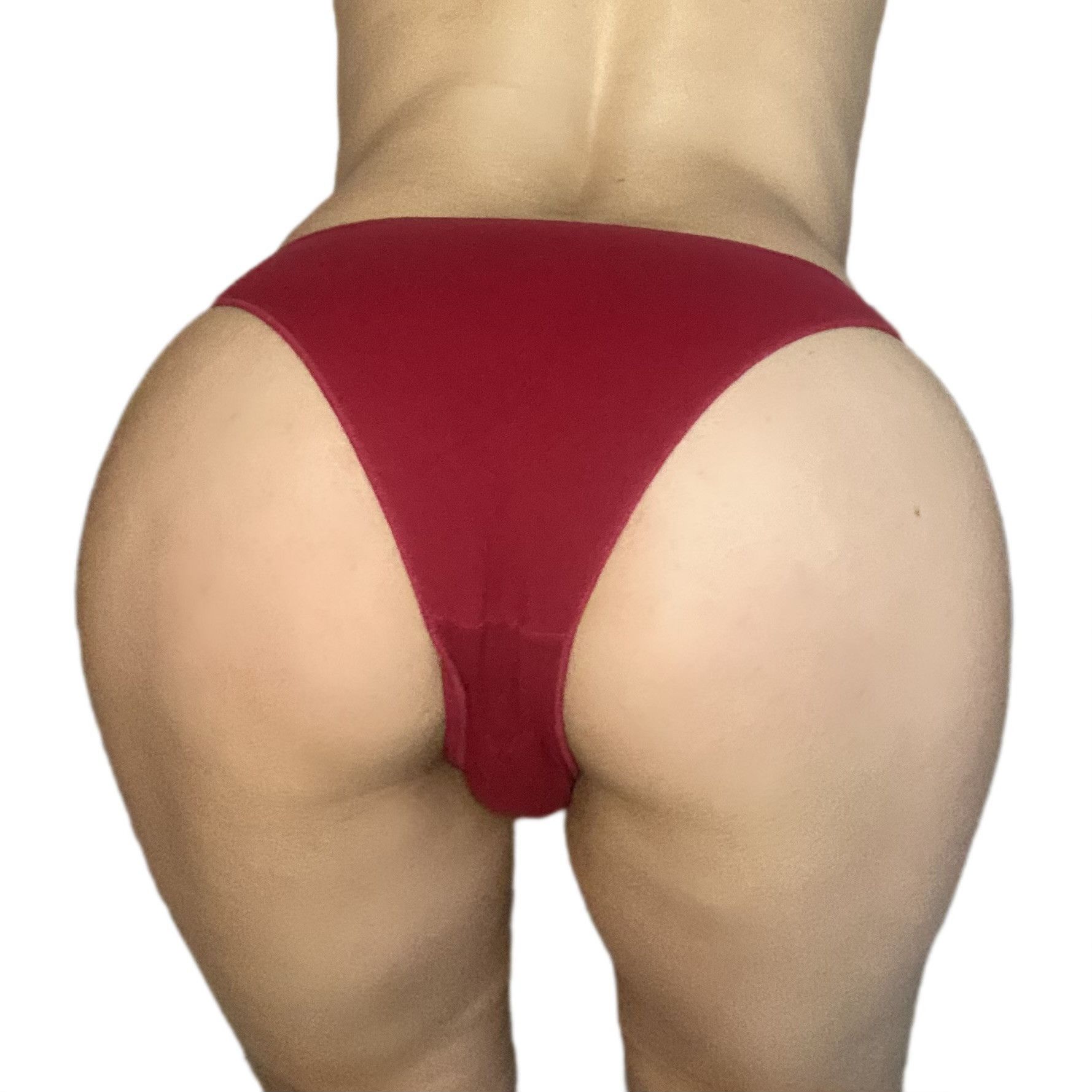 Red Cotton Cheeky Panties