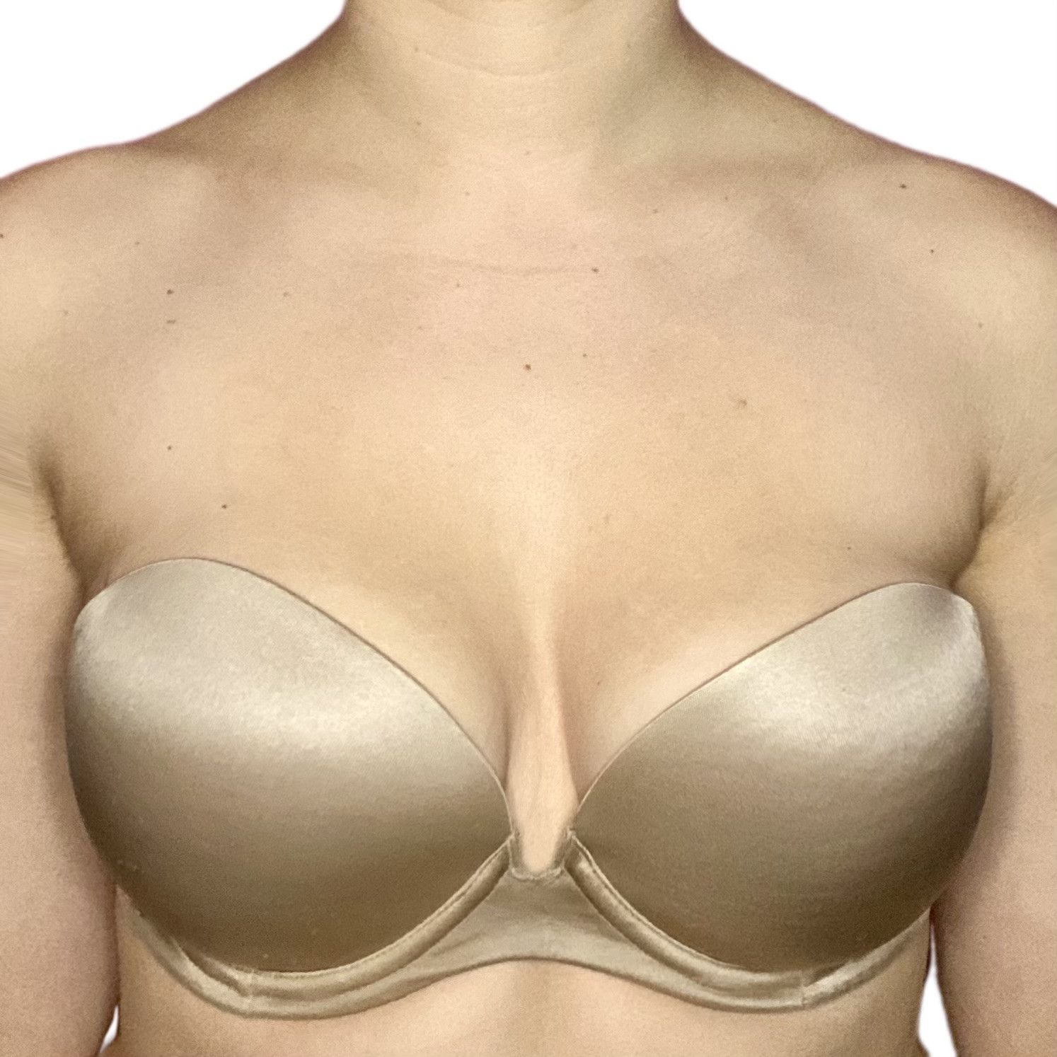 Nude Victorias Secret Strapless Bra