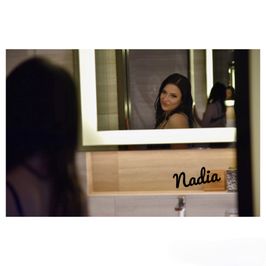 Boudoir Mirror Signed Printed Pic