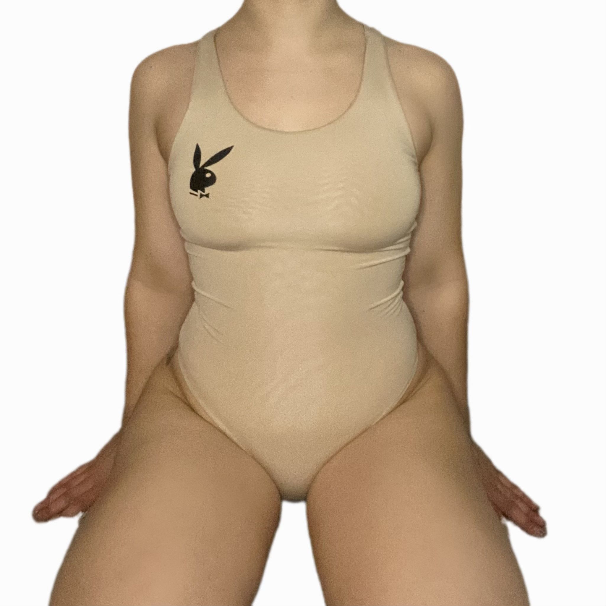 Playboy Tan Thong Bodysuit