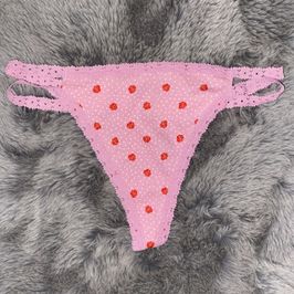 Victorias Secret Ribbed Thong Panties