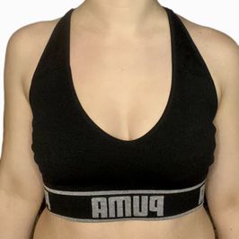 Black Puma Workout Sports Bra