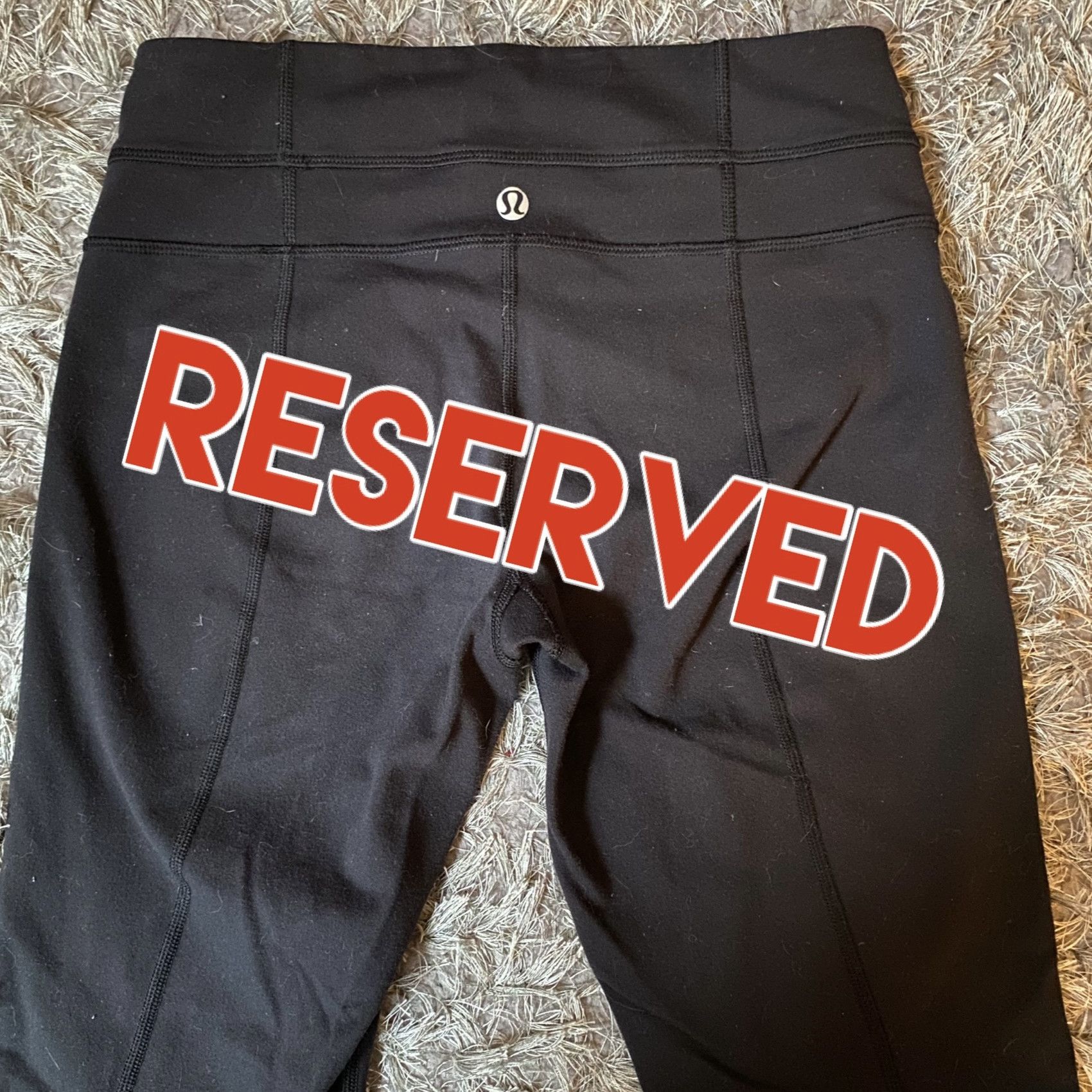 Black Lululemon Gym Leggings