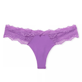 Victorias Secret Purple Thong Panties