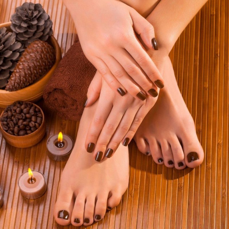 Spoil me: Pedicure and manicure