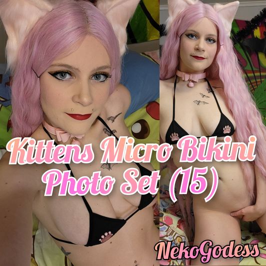 Kittens Micro Bikini Photo Set