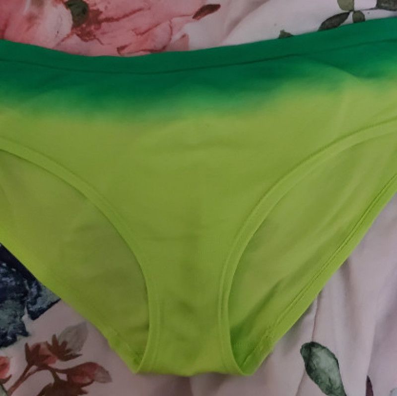 Green ombre hipster panty