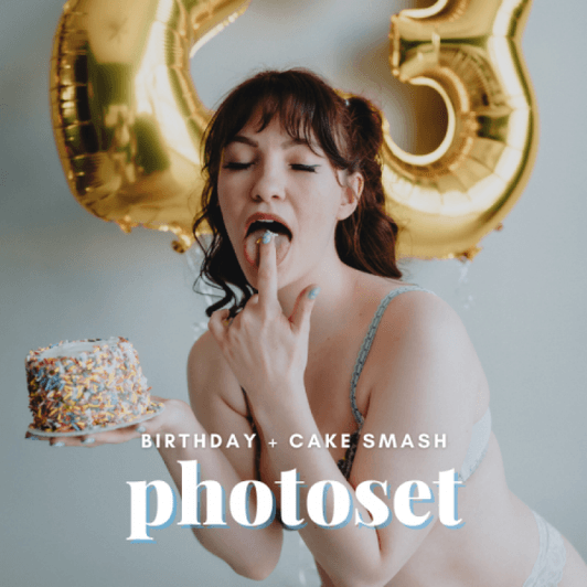 Birthday Cake Smash Photset