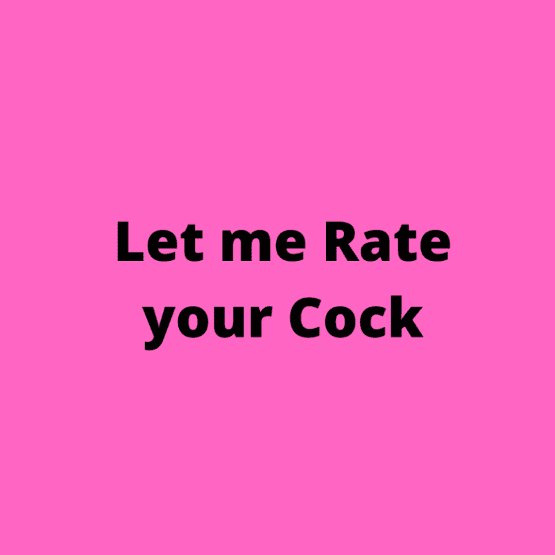 Rate Your Cock