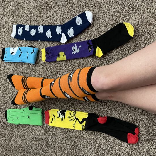 Spooky socks