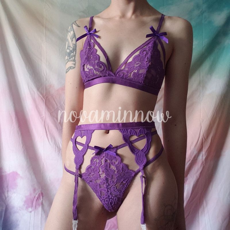 Purple Lingerie Photos