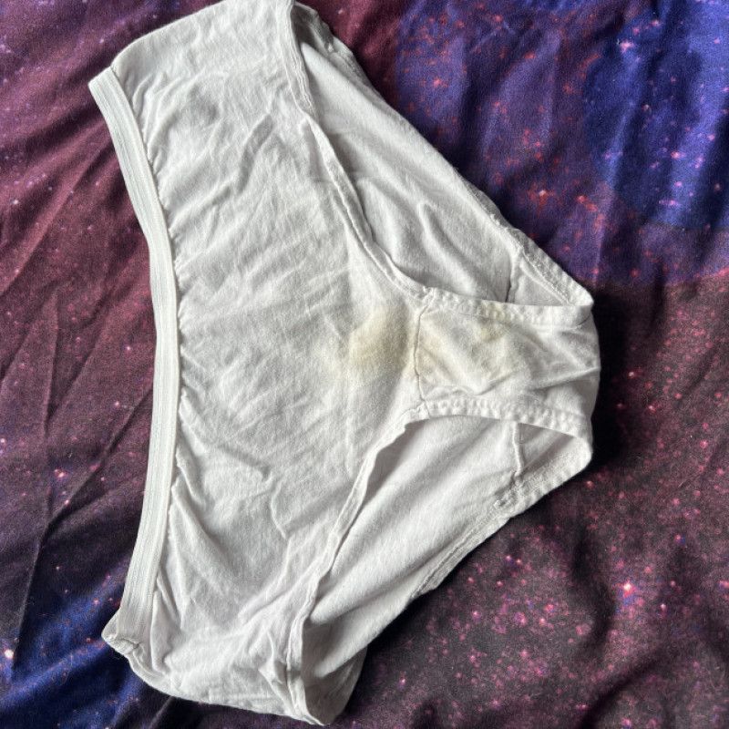 White Stained Undies