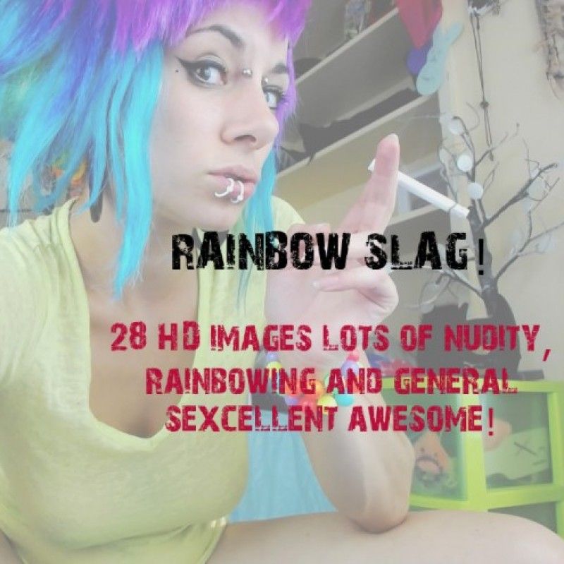 Rainbow Slag Photoset