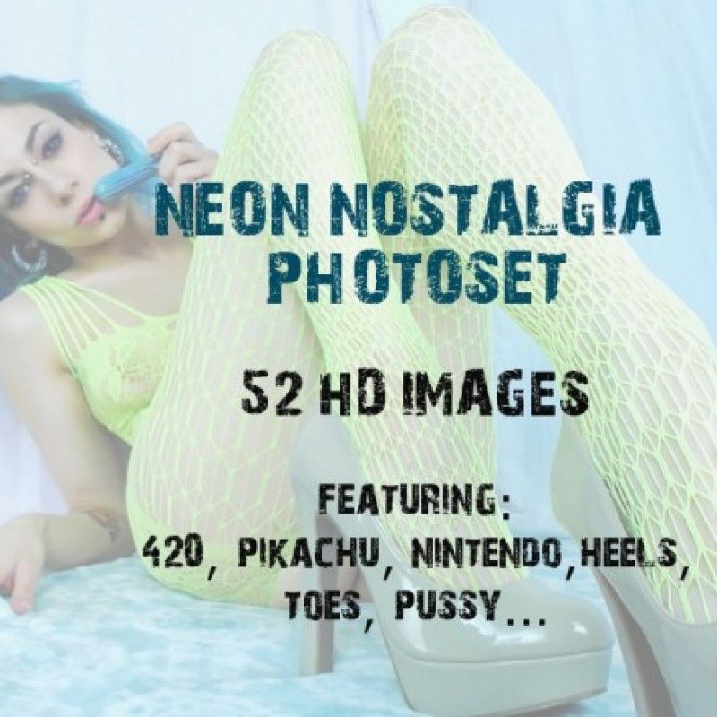 Neon Nostalgia Photoset