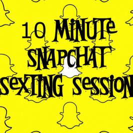 10 MINUTES OF SNAPCHAT SEXTING