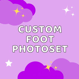 custom foot photoset