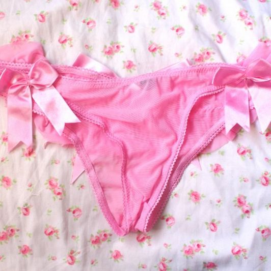 Pink Frilly Panties