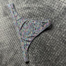 Rainbow Speckle Stripes Panties