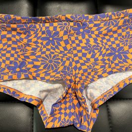 Cotton Orange and Purple Panties