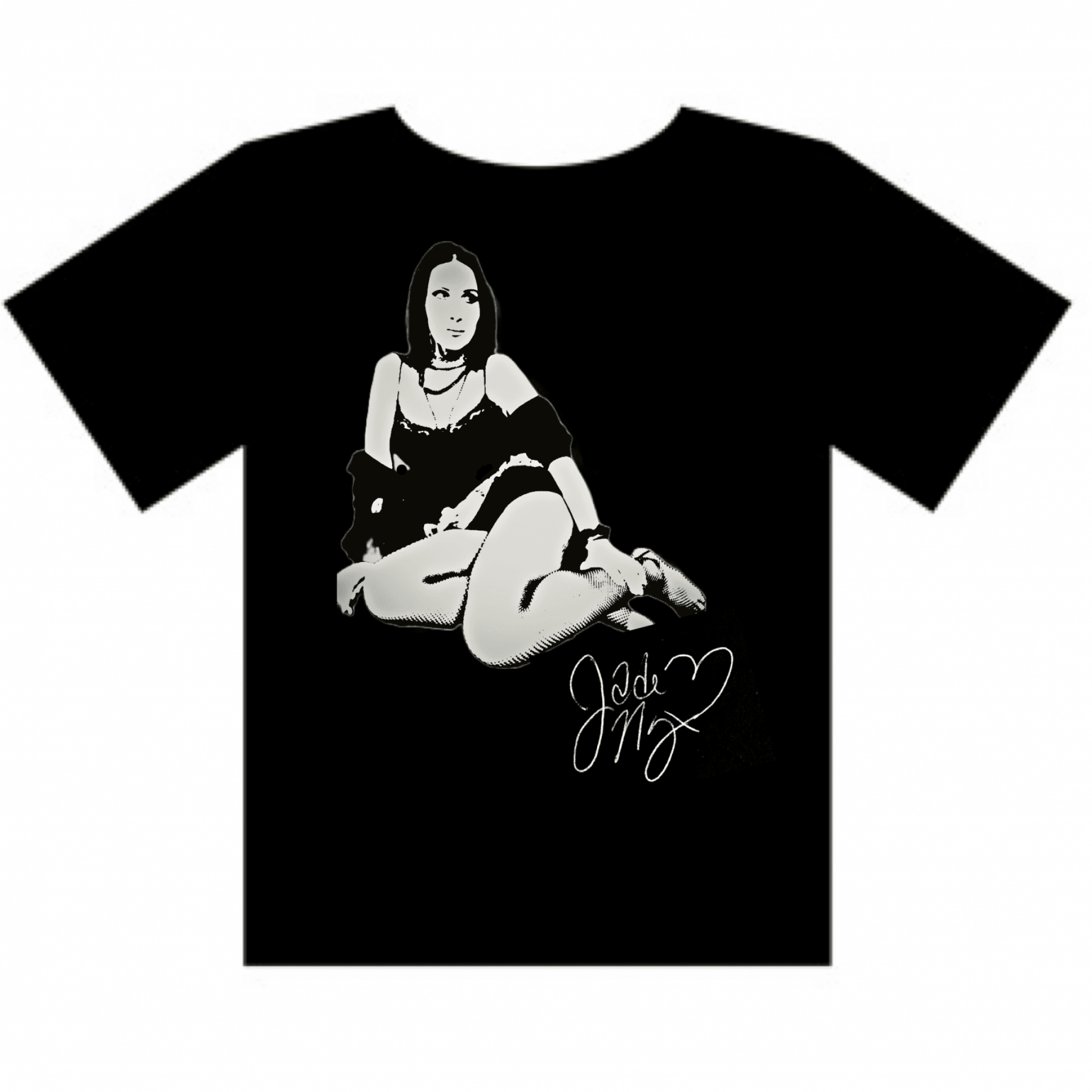 Jade Nyxxx Tshirt Black Signature