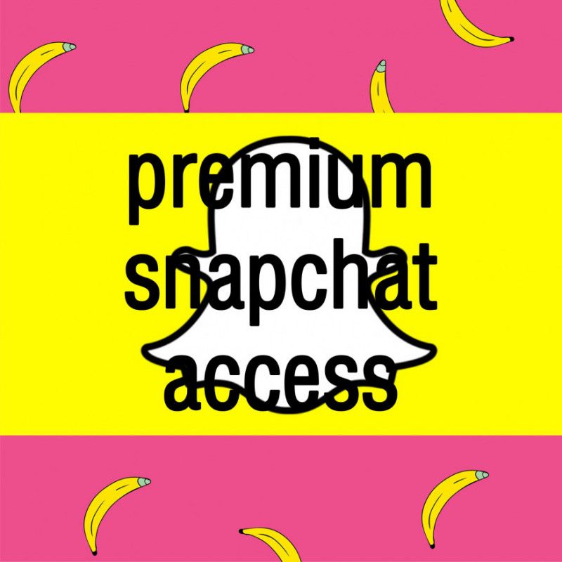 PREMIUM SNAPCHAT ACCESS