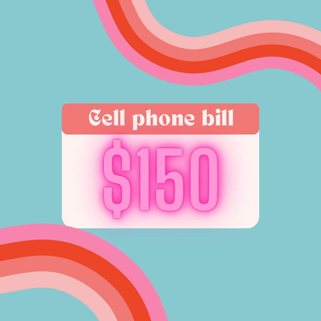 Monthly Phone Bill