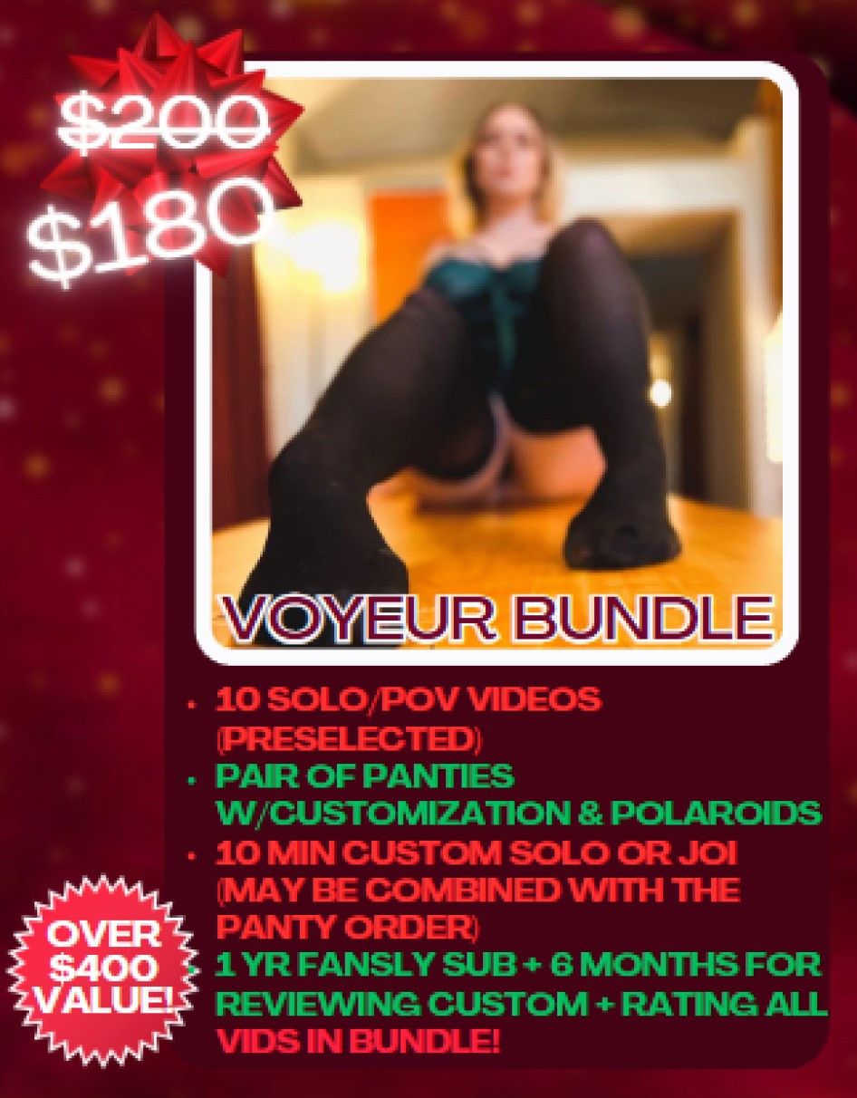 Voyeur Holiday Bundle