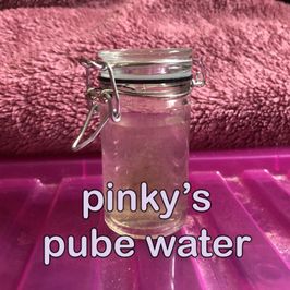 pube water