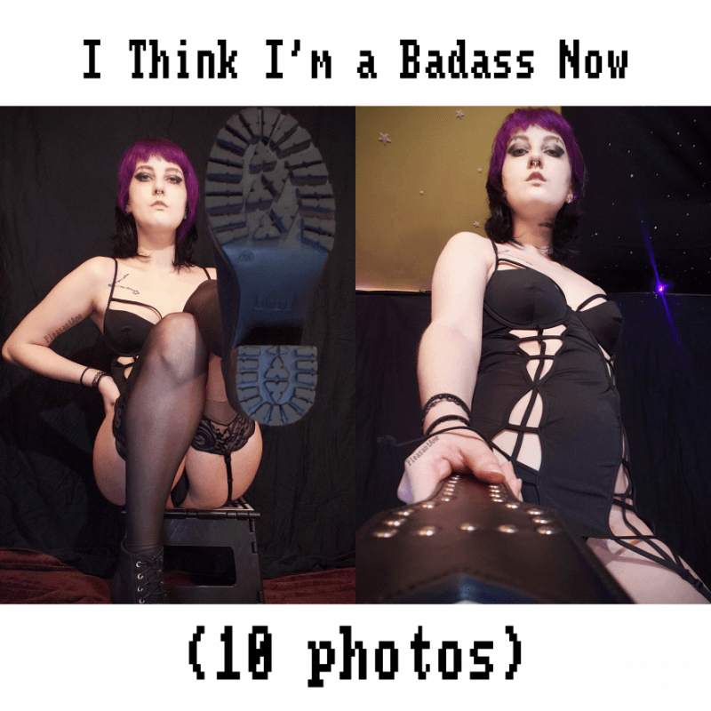 I Think Im a Badass Photoset l NonNude