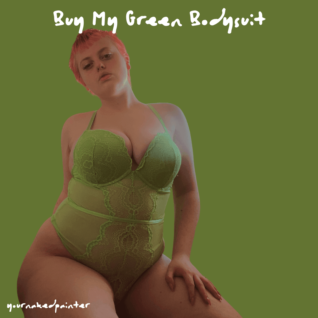 Green Lace Bodysuit