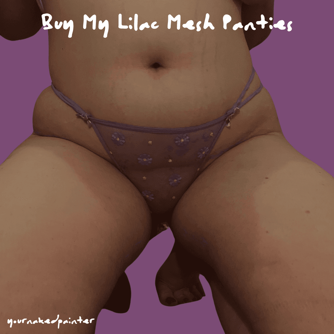 Lilac Mesh Panties