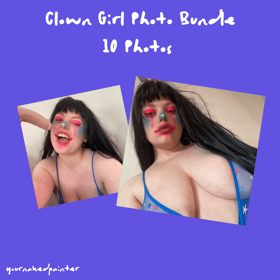 Clown Girl Photo Bundle