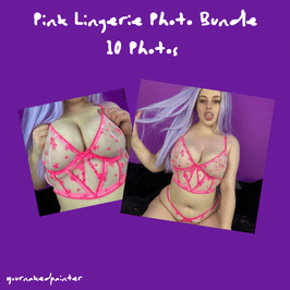 Pink Lingerie Photo Bundle