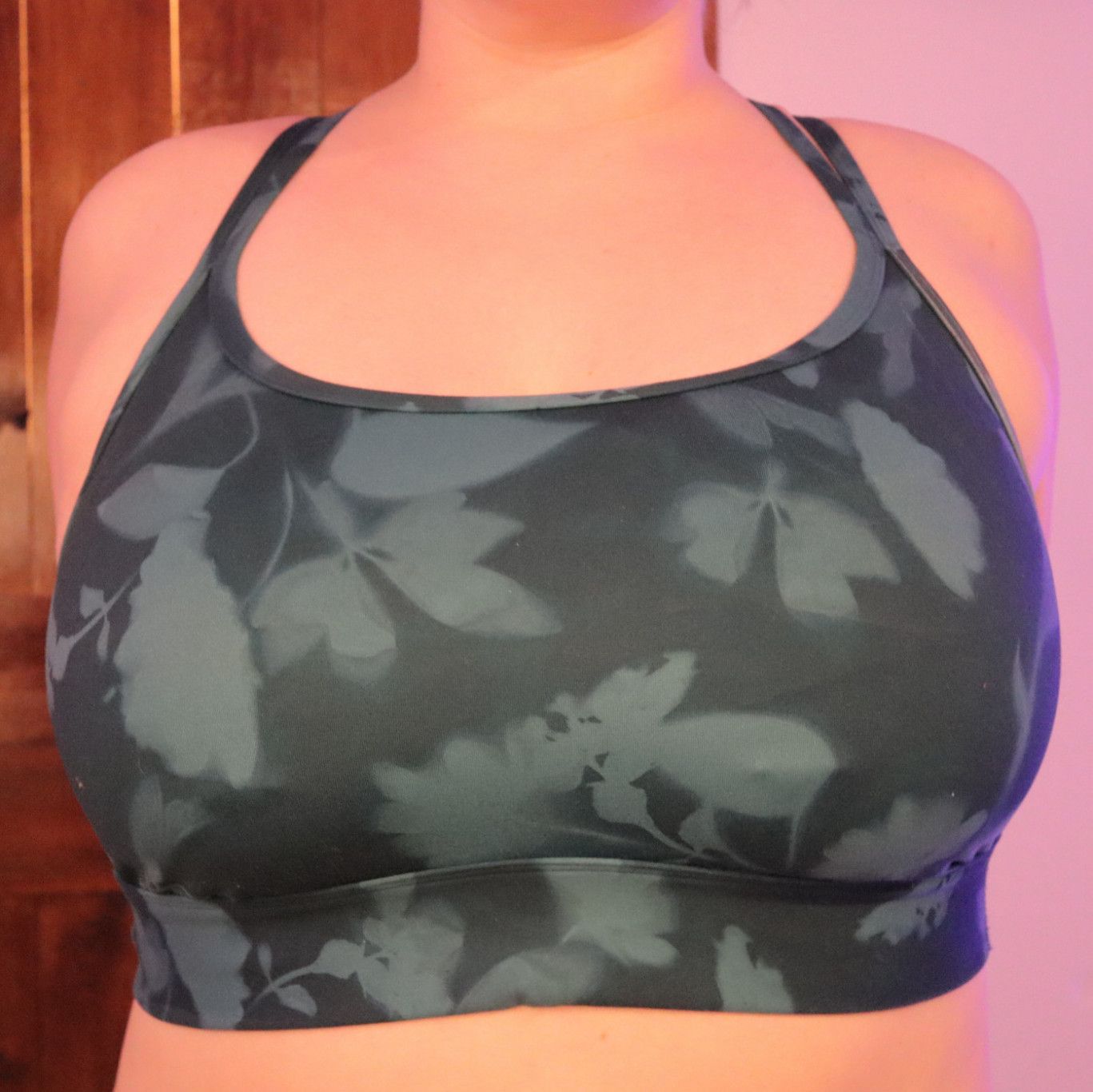 My Favorite Blue Sports Bra