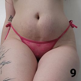 Adjustable Pink Thong