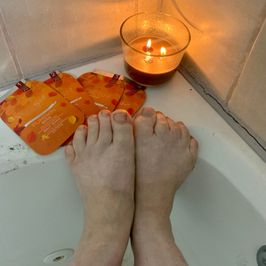 Feet Cleaning Photo Set