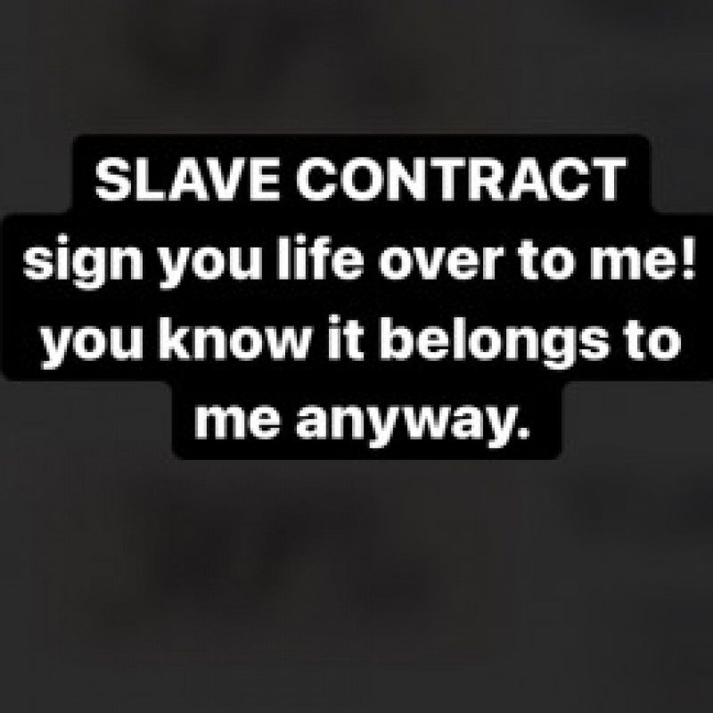 Slave Contract