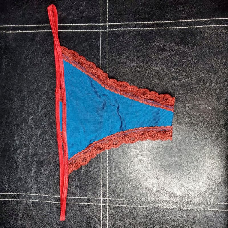 Superman colored thong