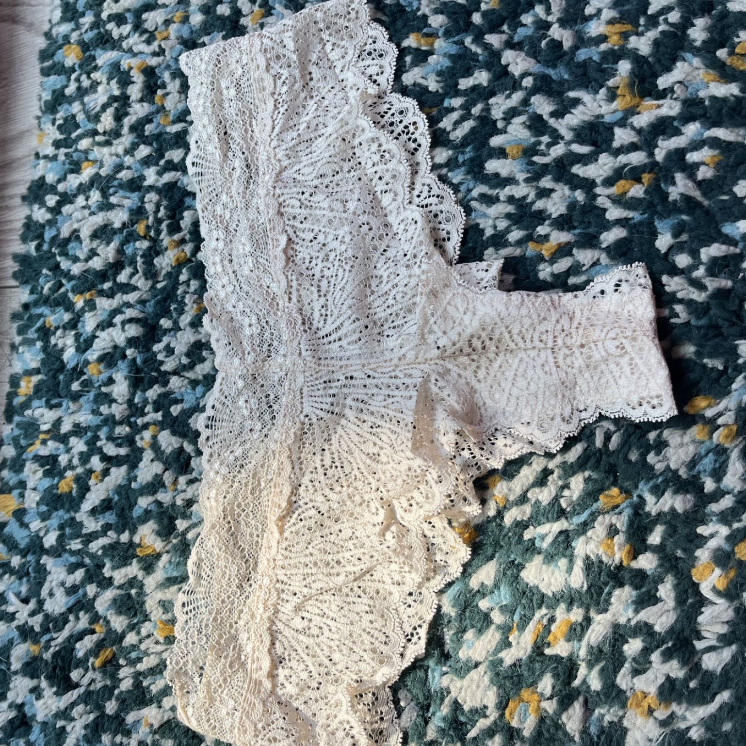 stained lacey panties