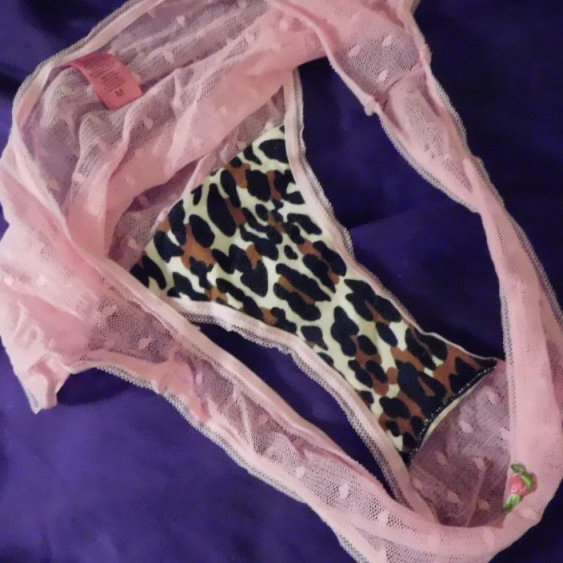 Pink n Leopard Betsy Johnson Panty MILF