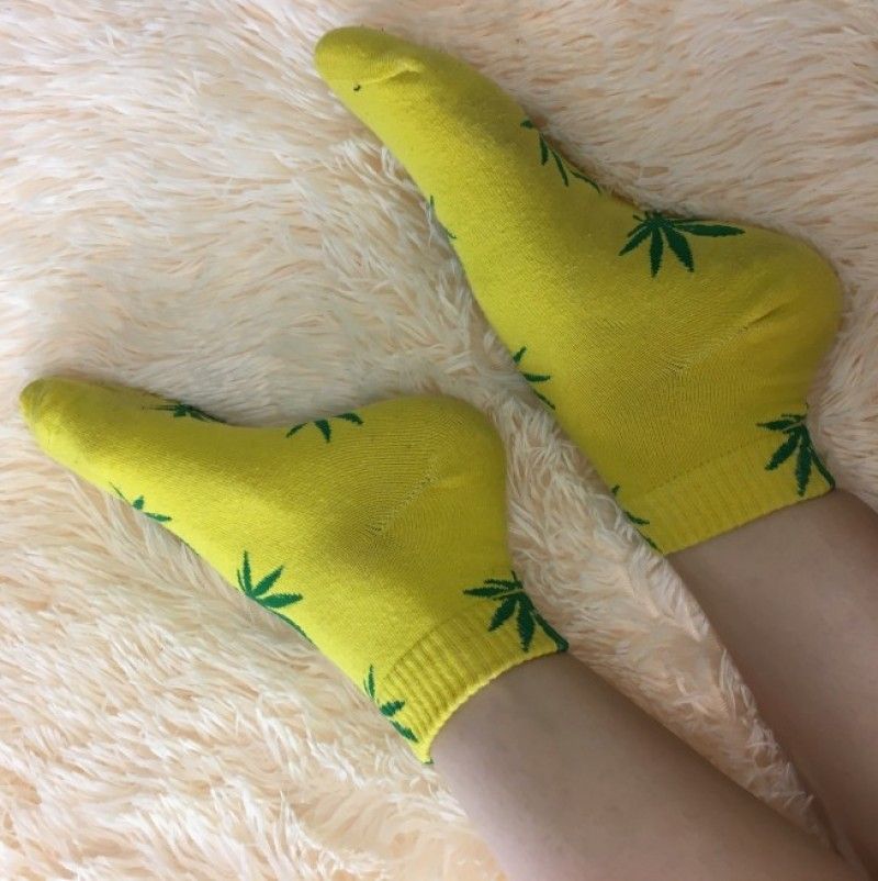 yellow socks