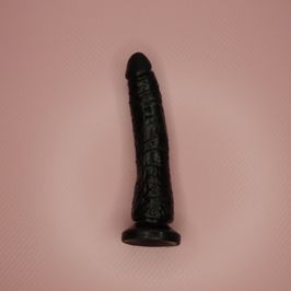 Black Dildo Used in POV Cock Whore