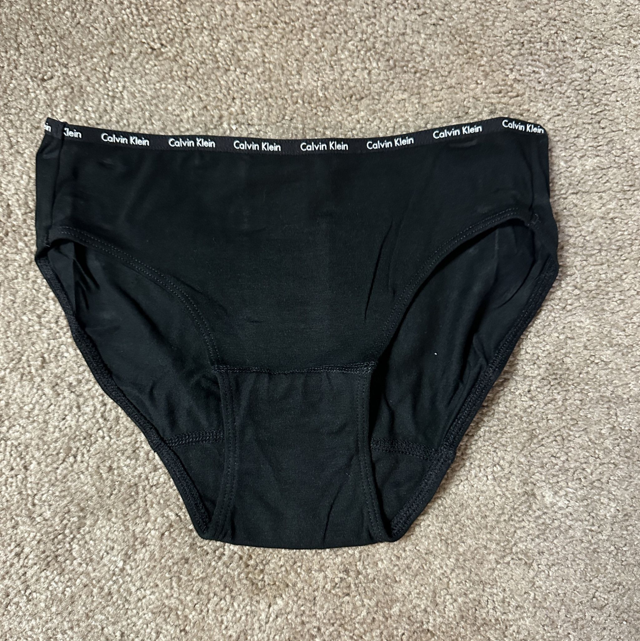 Black CK Panties