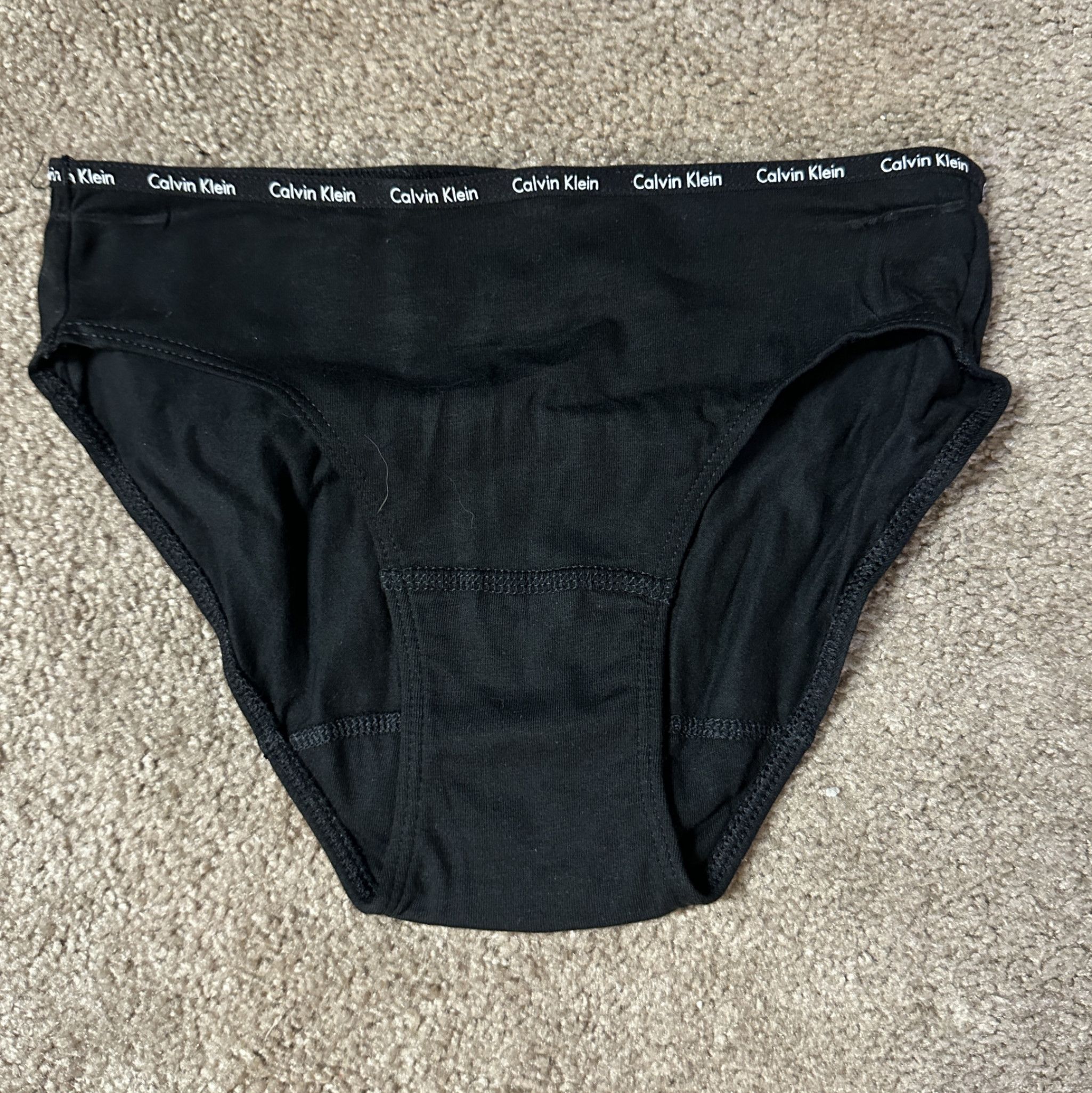 Black CK Panties