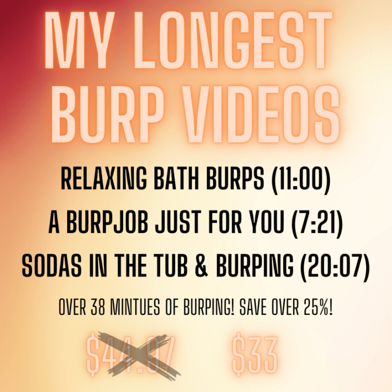 Over 38 Minutes of Burping!