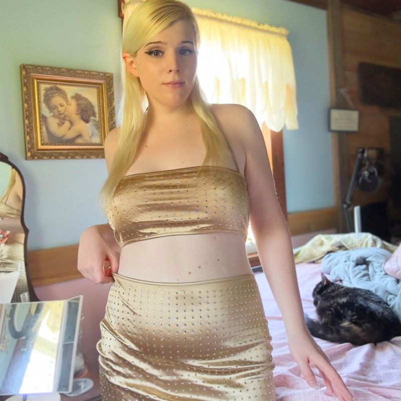 Gold Dress