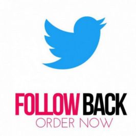 FOLLOW BACK on TWITTER