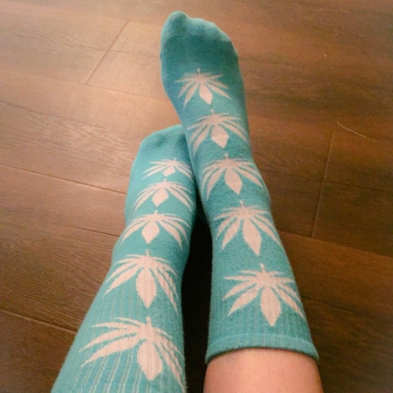 Worn Pot Socks